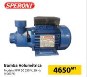 Speroni Bomba Volumétrica