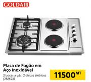 Goldair Placa de Fogão em Aço Inoxidável