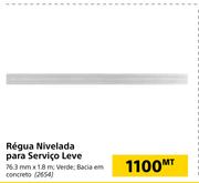 Régua Nivelada Para Serviço Leve