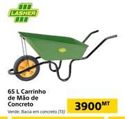 Lasher 65L Carrinho de Mao de Concreto