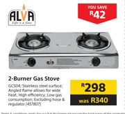 Alva 2-Burner Gas Stove