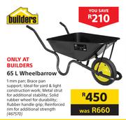 Builders 65Ltr Wheelbarrow