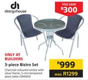 Design House 3-Piece Bistro Set