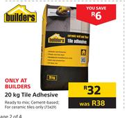 Builders Tile Adhesive-20kg