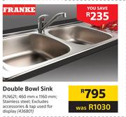 Double Bowl Sink