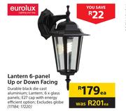 Eurolux Lantern 6-Panel Up Or Down Facing-Each