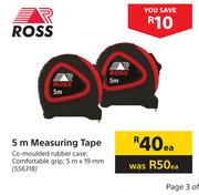 Ross 5m Measuring Tape-Each