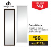 Design House Dress Mirror-Each