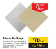 Arizona Tile Range-Per Sqm