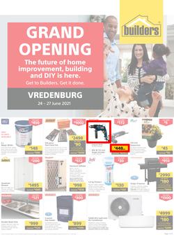 Builders Vredenburg : Grand Opening (24 June - 27 June 2021), page 1