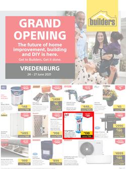 Builders Vredenburg : Grand Opening (24 June - 27 June 2021), page 1
