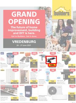 Builders Vredenburg : Grand Opening (24 June - 27 June 2021), page 1