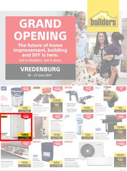 Builders Vredenburg : Grand Opening (24 June - 27 June 2021), page 1