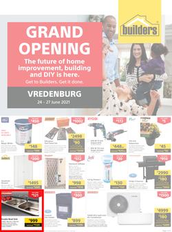 Builders Vredenburg : Grand Opening (24 June - 27 June 2021), page 1