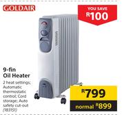 Goldair 9 Fin Oil Heater