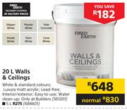 Fired Earth 5L Walls & Ceilings