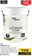 Fired Earth 5L Ultimate Coat