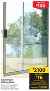 Aluminium Sliding Door-1.8m x 2.1m