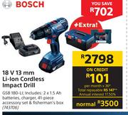 Bosch 18V 13mm Li-Ion Cordless Impact Drill