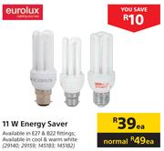 Eurolux 11W Energy Saver-Each