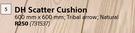 DH Scatter Cushion 600mmx 600mm