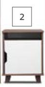 Home & Kitchen Pedestal 450mm x 450mm x 650mm