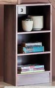 HK Cuba Bookcase (Walnut) 800mm x 400mm