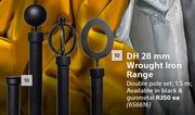 DH 28mm Wrought Iron Range-Each
