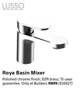 Lusso Roya Basin Mixer