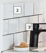 Flat Subway High Gloss Tiles White-Each
