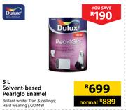 Dulux Solvent Based Pearlglo Enamel-5L