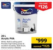 Dulux Acrylic PVA-20L