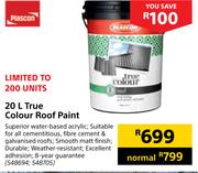 Plascon 20L True Colour Roof Paint