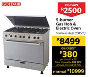 Goldair 5 Burner Gas Hob & Electric Oven