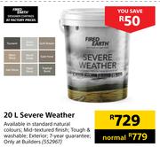 Fired Earth Severe Weather-20L