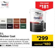 Fired Earth Rubber Coat-20L