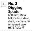 Lasher No.2 Digging Spade