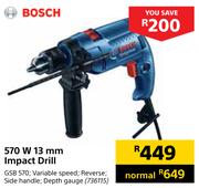 Bosch 570W 13mm Impact Drill