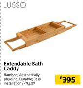 Lusso Extendable Bath Caddy