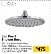 Lusso Liro Pearl Shower Rose 
