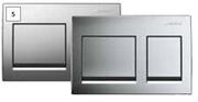 Geberit Square Flush Plate (Chrome Plated & Matt Chrome)-Each