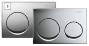 Geberit Round Flush Plate (Chrome Plated & Matt Chrome)-Each