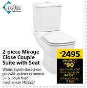 Betta 2 Piece Mirage Close Couple Suite With Seat  