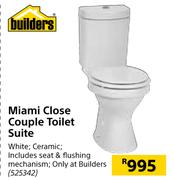 Builders Miami Close Couple Toilet Suite  
