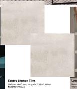 Ecotec Lennox Tiles-600mm x 600mm Per Sqm