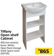 Tiffany Open Shelf Cabinet 450mm
