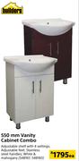 Builders 550mm Vanity Cabinet Combo-Each
