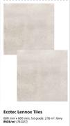 Ecotec Lennox Tiles-600mm x 600mm Per Sqm