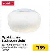 Eurolux Opal Square Bathroom Light