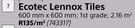Builders Raine Chrome Bathroom Accessories Ecotec Lennox Tiles-600mm x 600mm Per Sqm